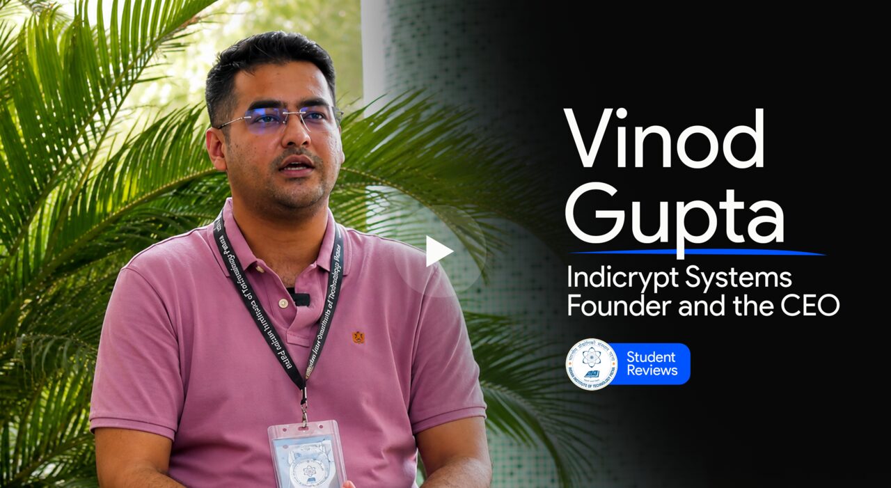 Vinod Gupta, Founder and CEO, Indicrypt Systems